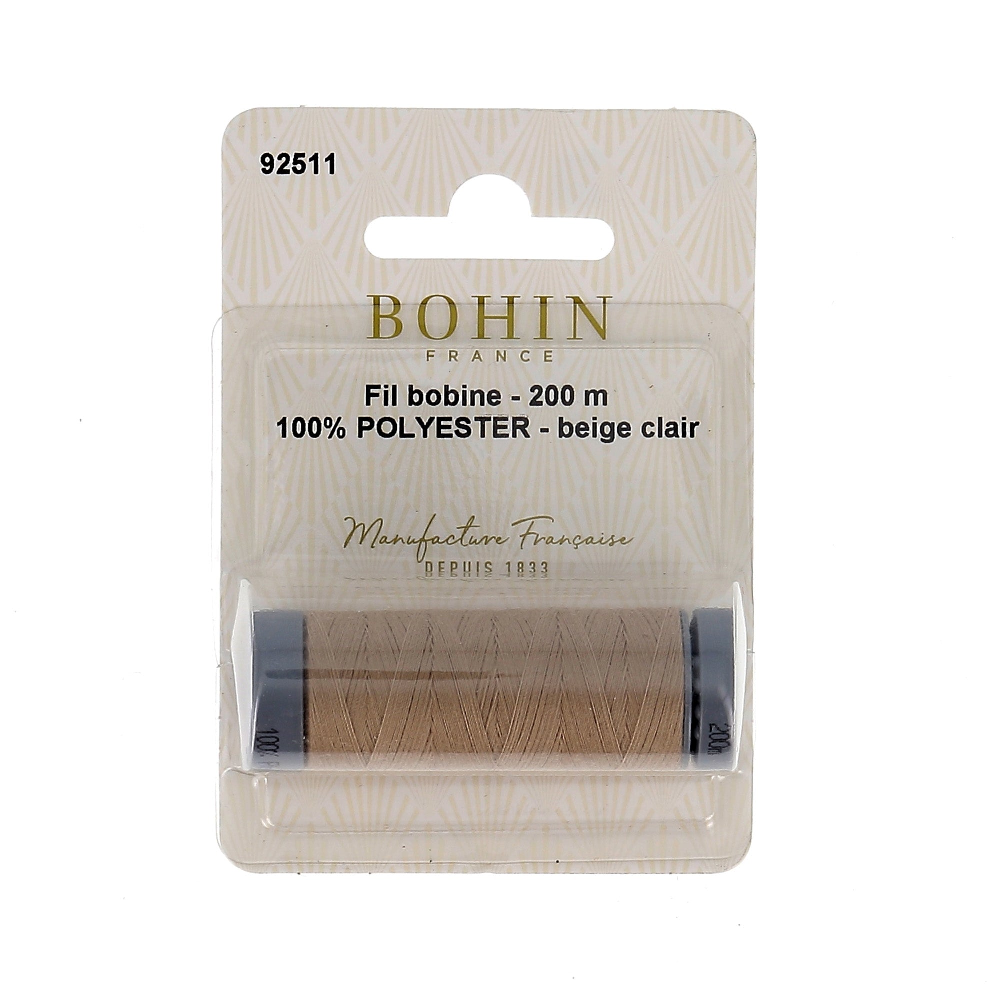 Fil a coudre bobine 200 m polyester 7
