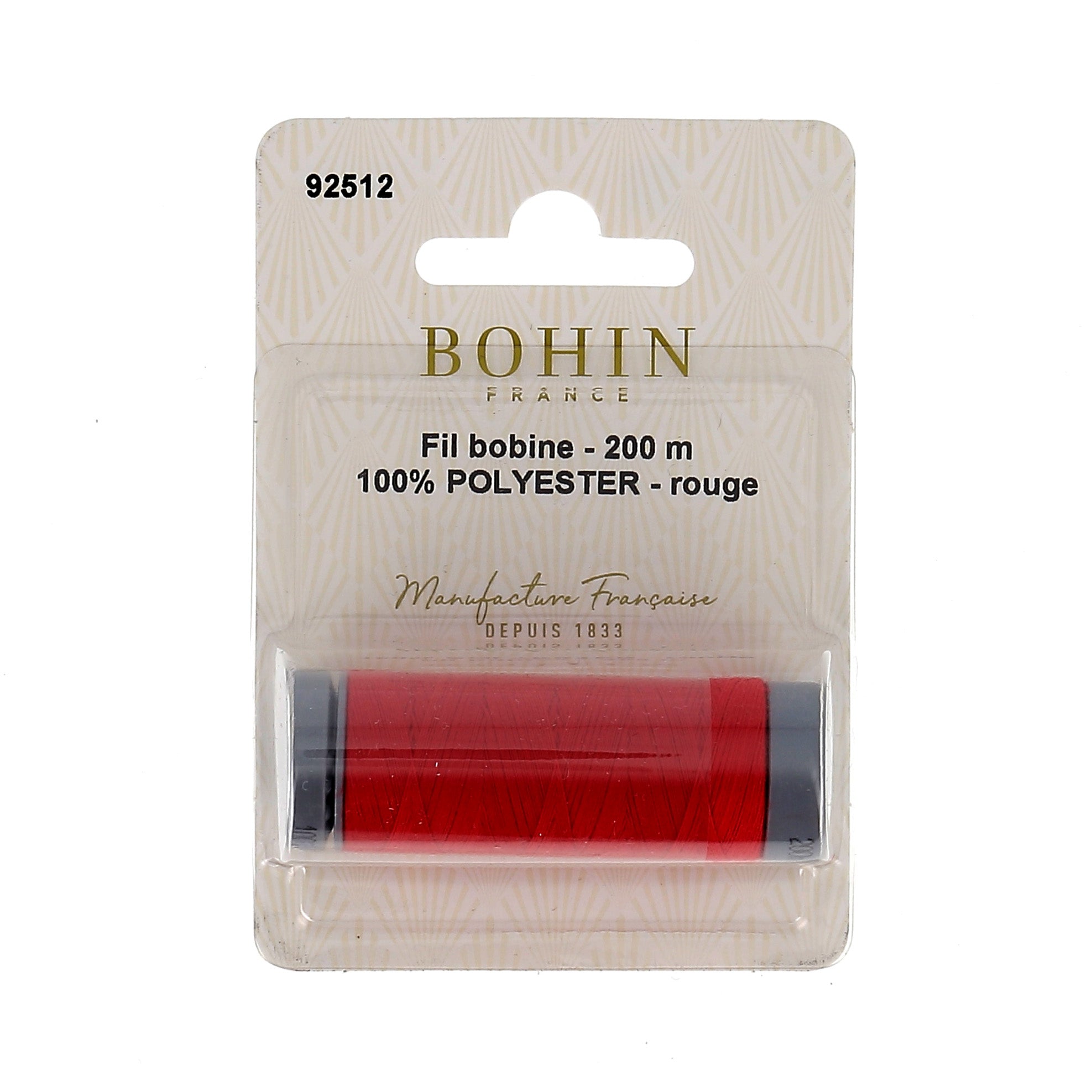 Fil a coudre bobine 200 m polyester 9