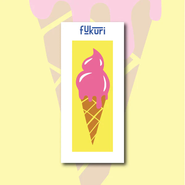 Ice Cream Bookmark Needlepoint Kit - Fukuri
