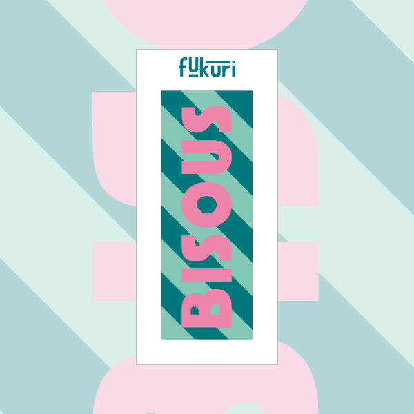 Fukuri - Cross-stitch Bookmark Kit - Kisses