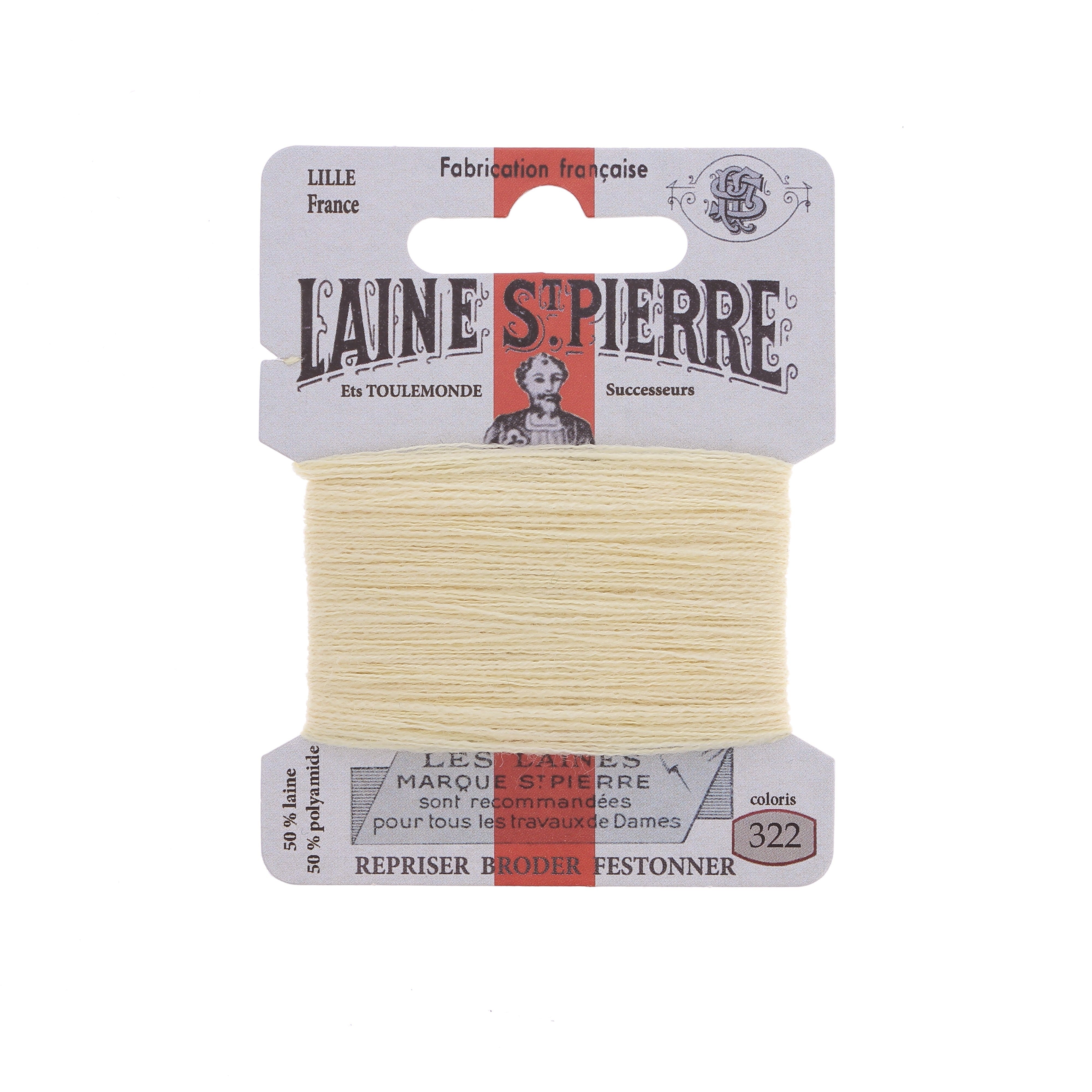 Hilo de bordar - Lana St Pierre - Carta de colores amarillo y naranja