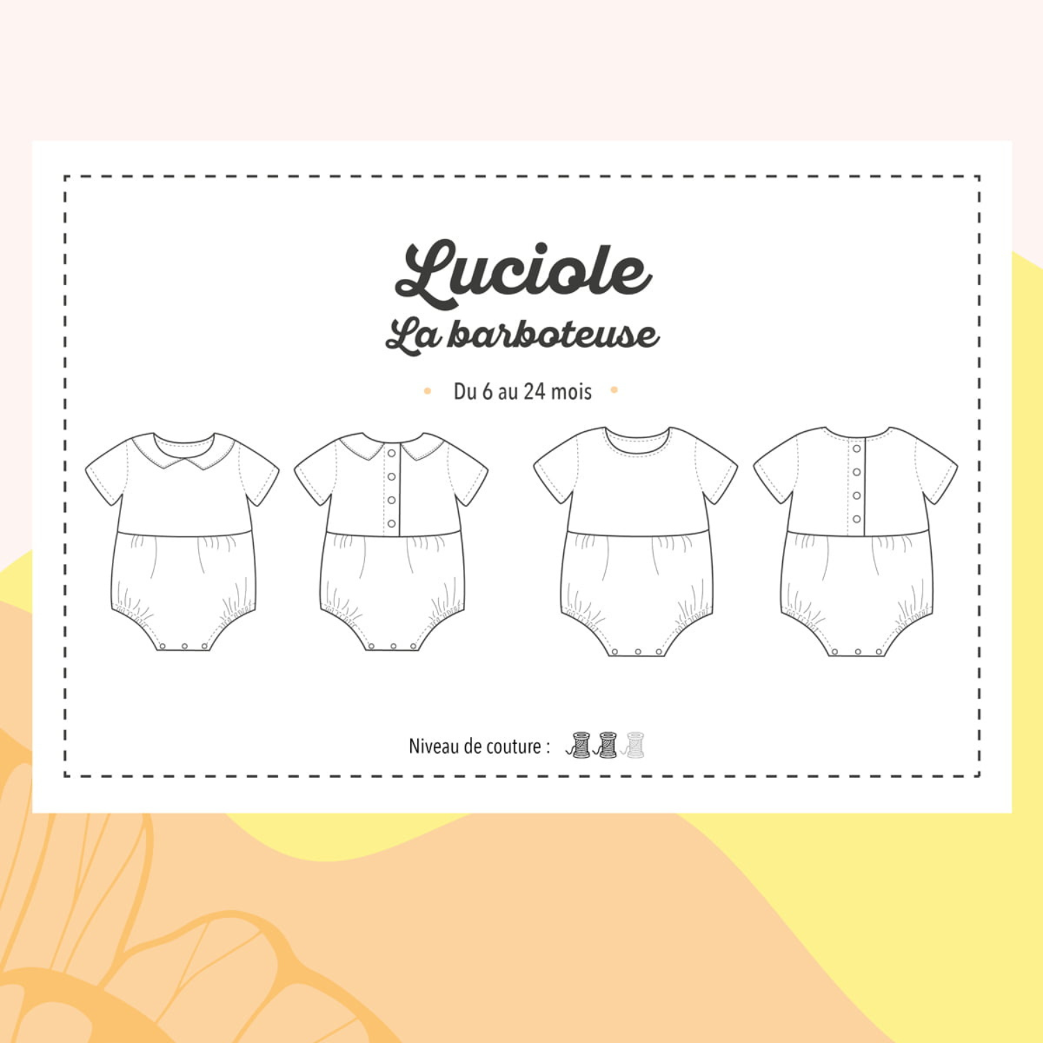 Luciole la barboteuse - Marmaï Patterns