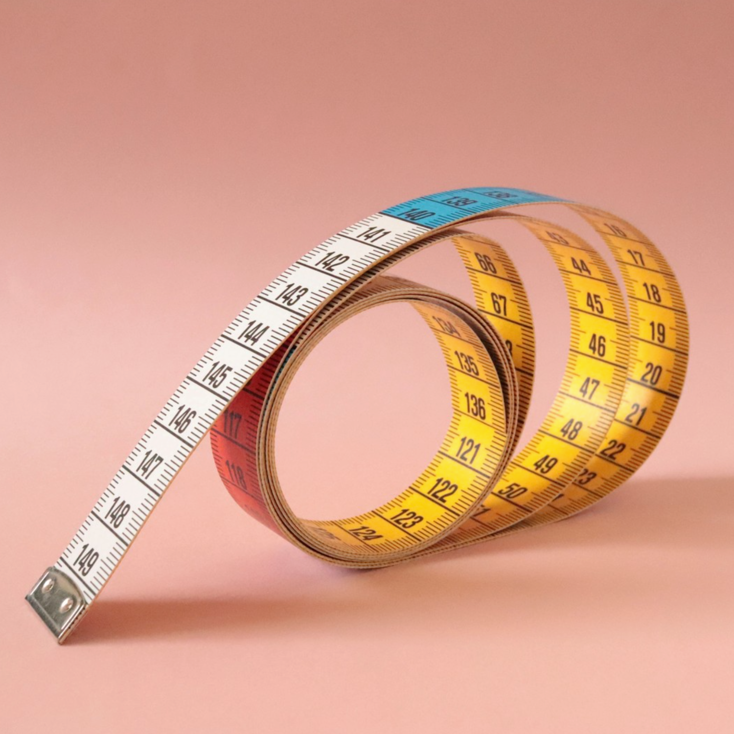 Tricolor tape measure