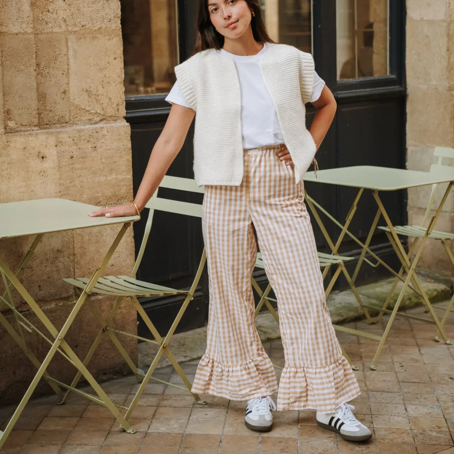 Le pantalon à volants PAULINE - Maéli