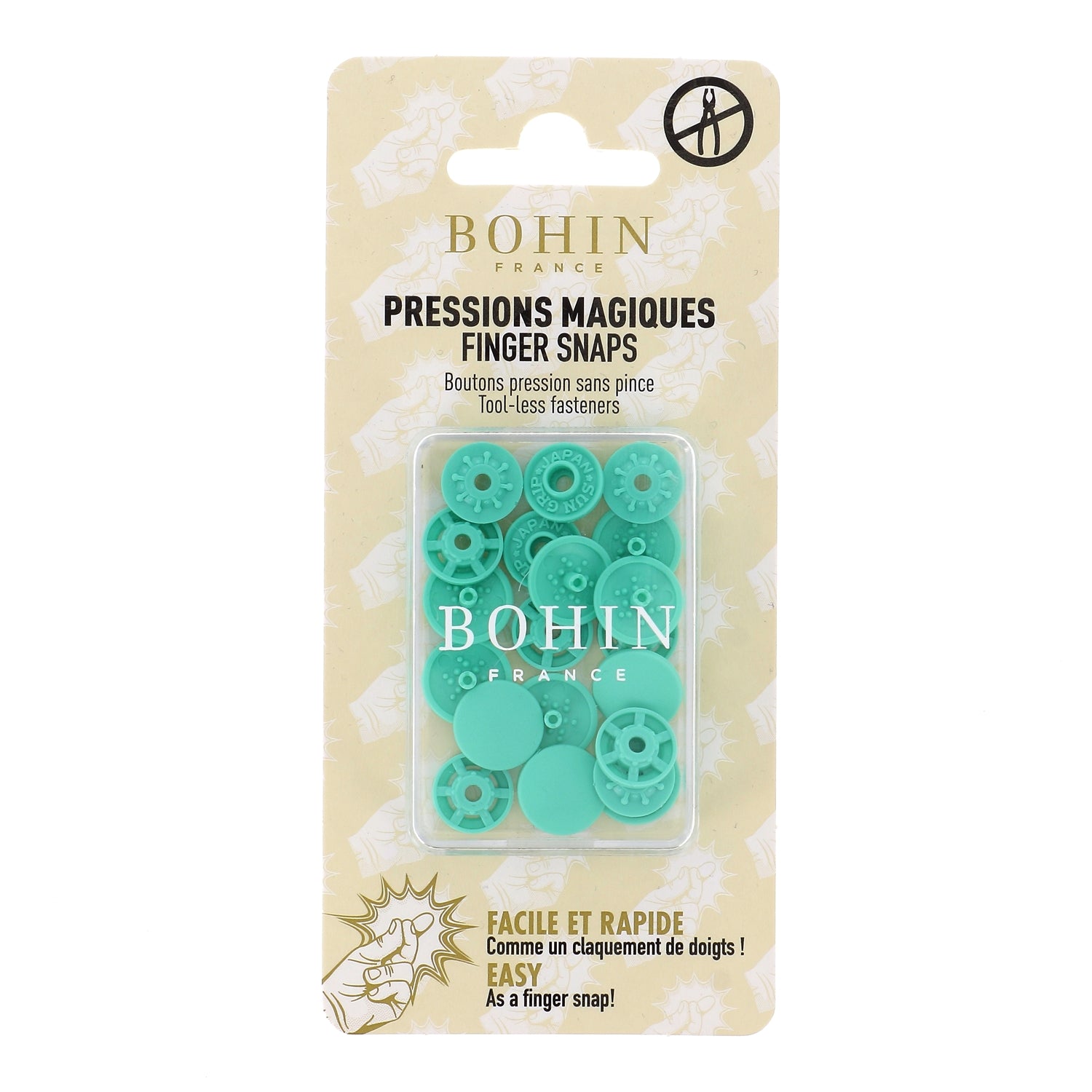 Pressions magiques sans pince 13mm 32