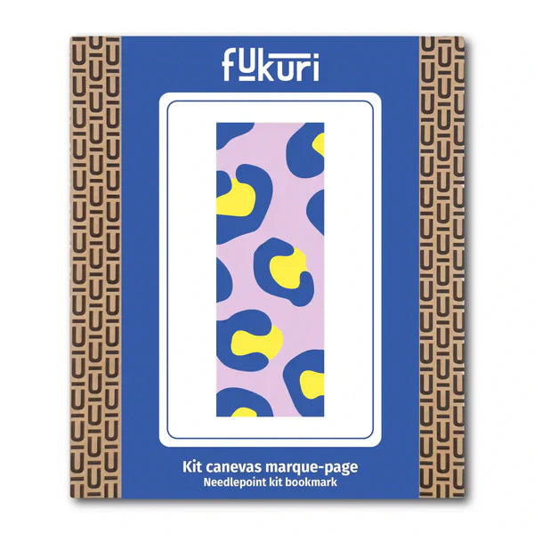Kit de marcapáginas de leopardo para bordar - Fukuri