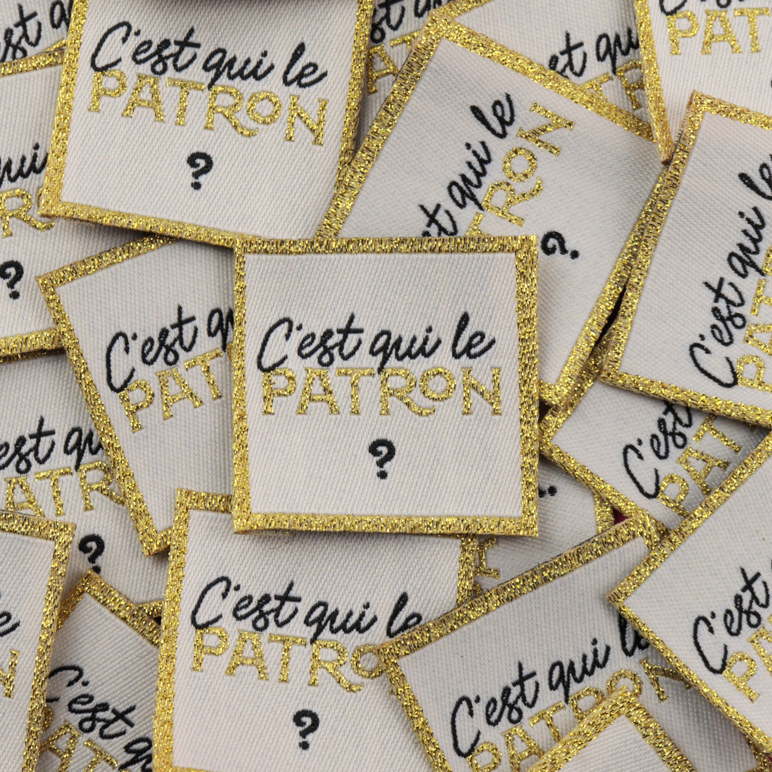 Étiquette - C'est qui le patron ?