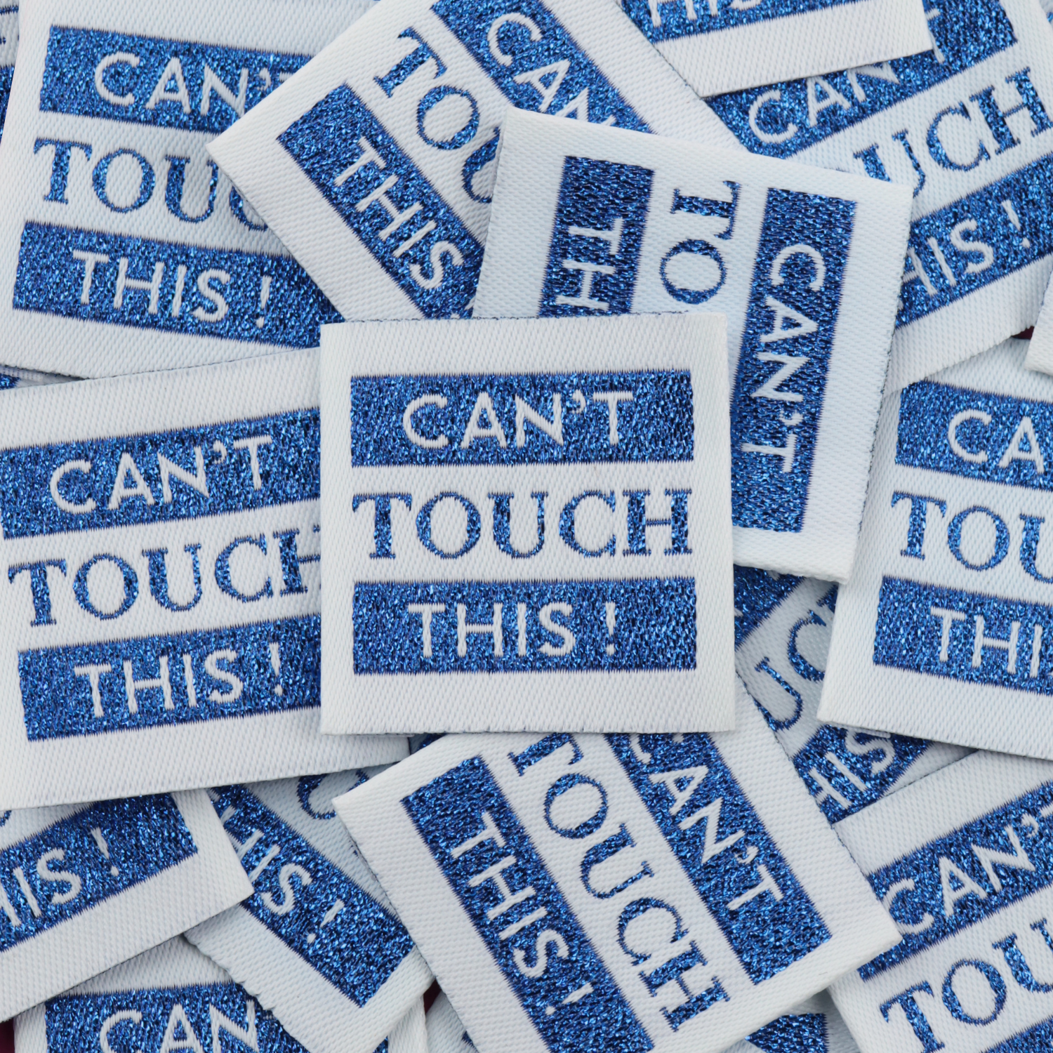 Étiquette - Can't touch this !