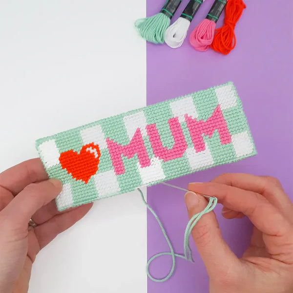 Kit marcapáginas de lona Love Mum - Fukuri