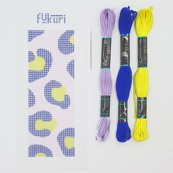 Kit de marcapáginas de leopardo para bordar - Fukuri