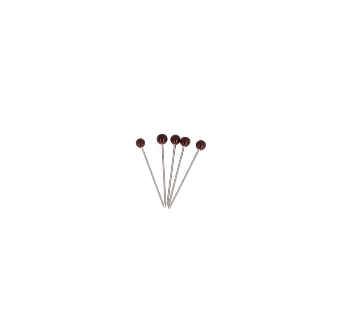 Murano glass head pins