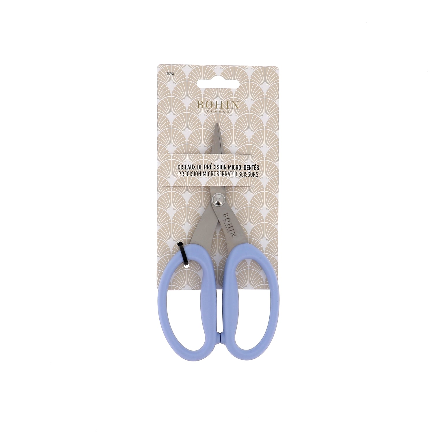 Ciseaux de précision micro-dentés - Grands anneaux souples - 2 couleurs - 17,5 x 9 cm - Image 5