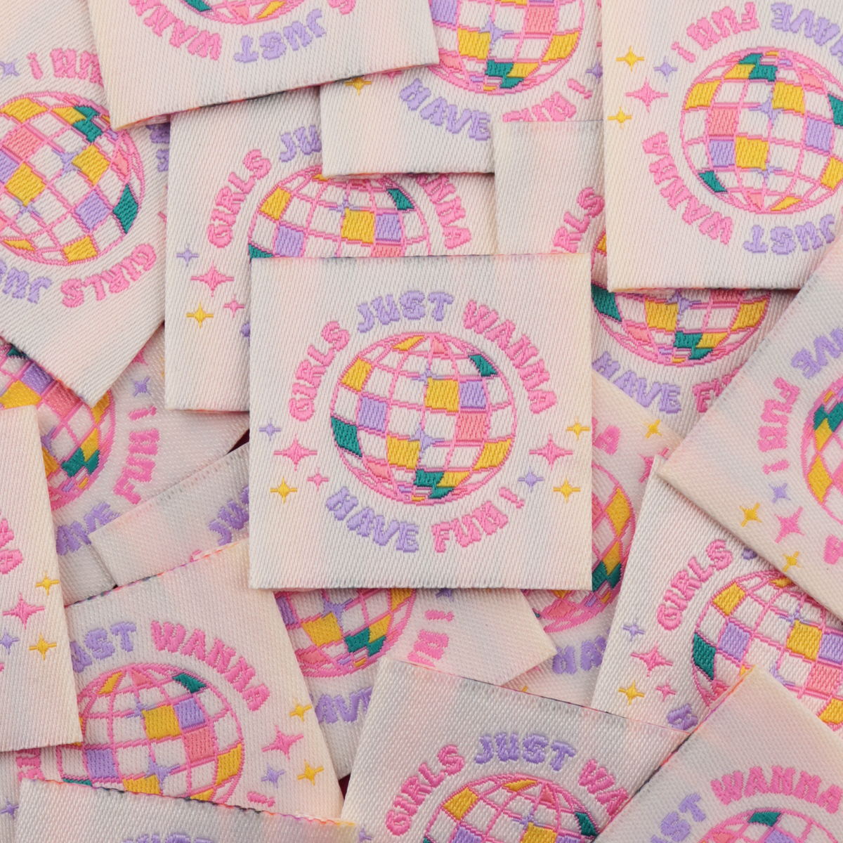 Set of 10 "Music" labels