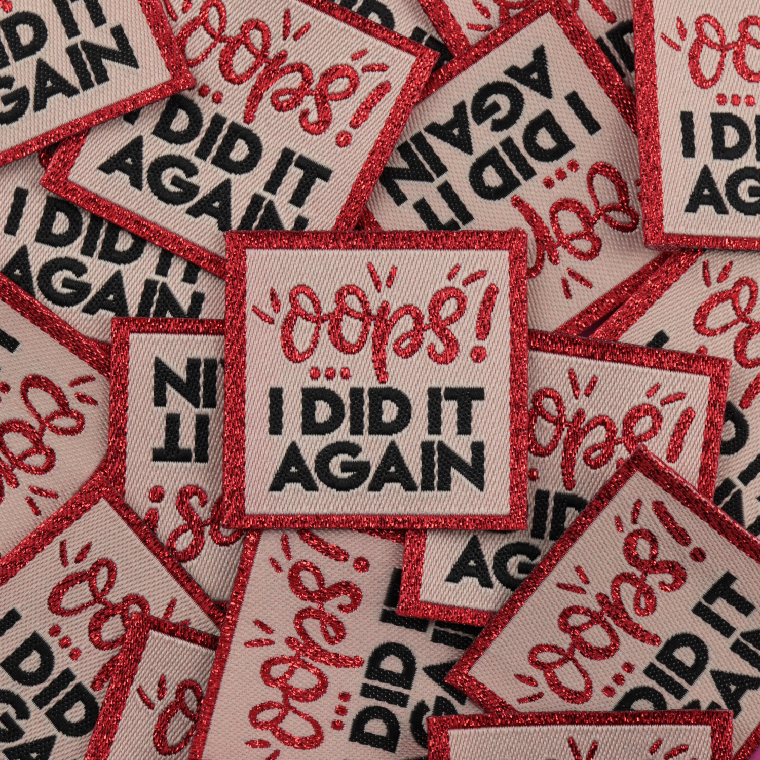 Étiquette - Oops ! I did it again