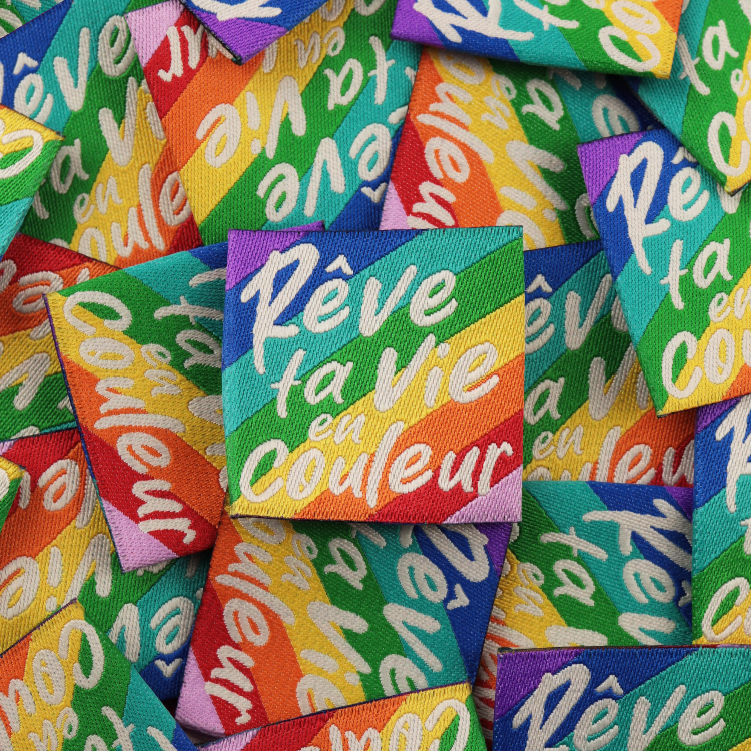 Étiquette - Rêve ta vie en couleur