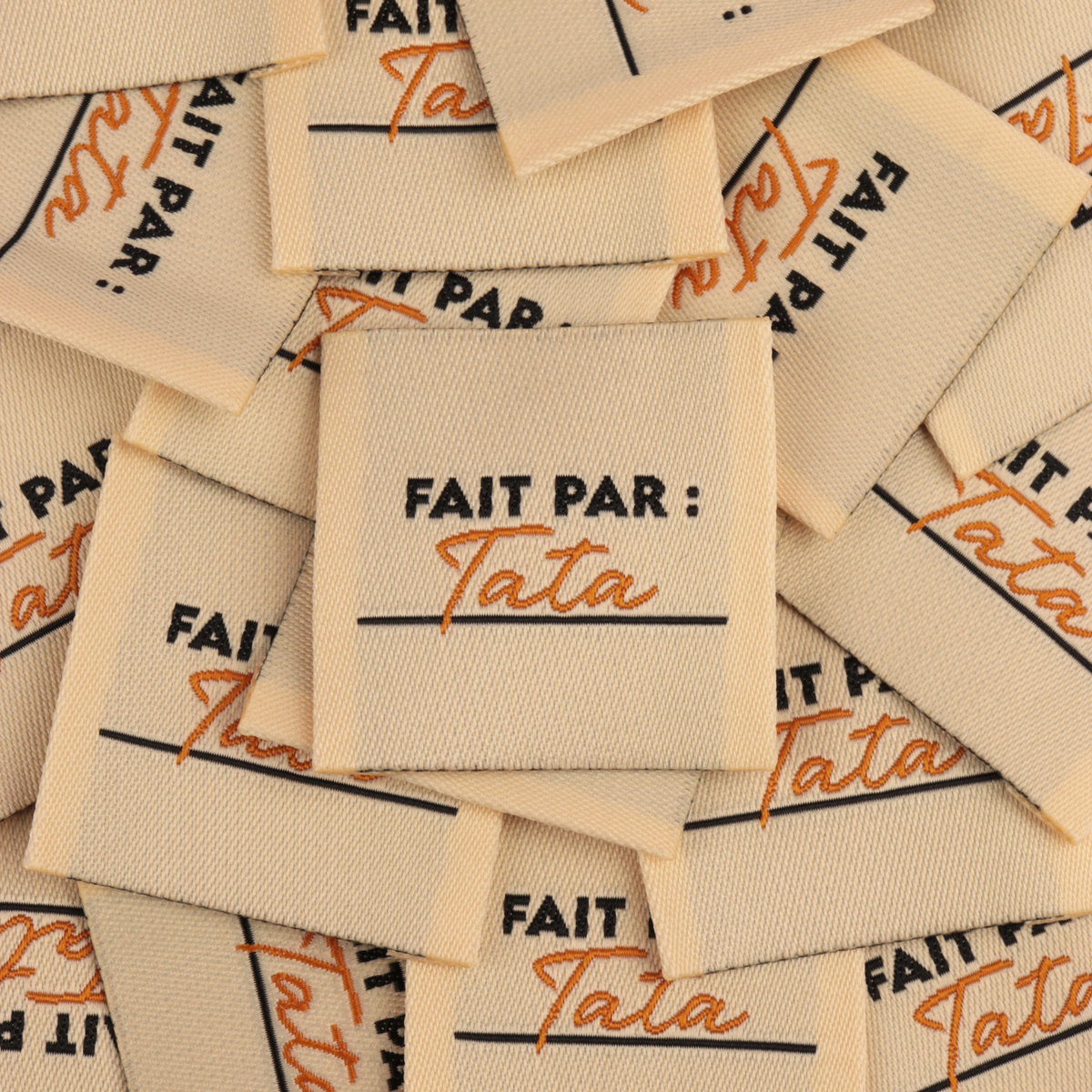 Label - Made by: Auntie