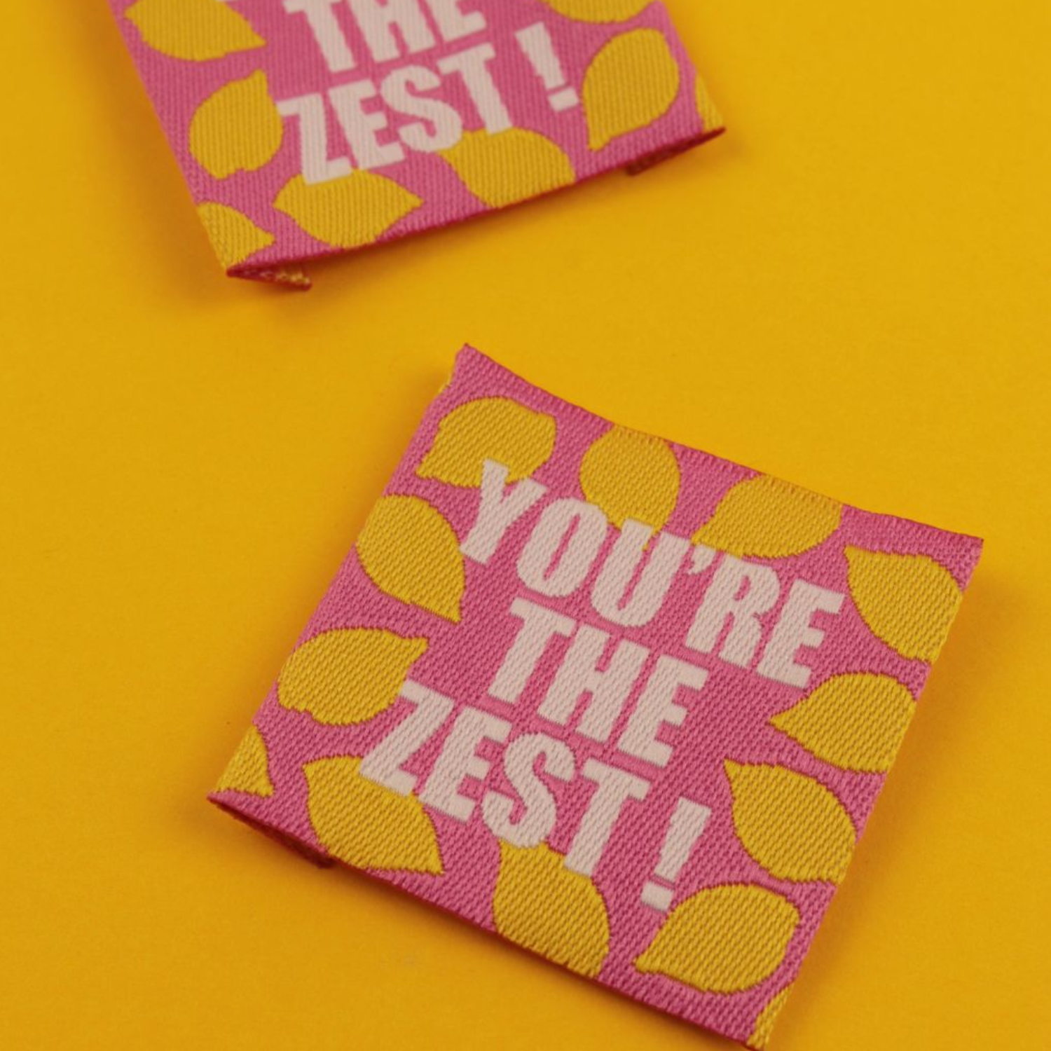 étiquette tissée à coudre BOHIN x Gael & Sew 