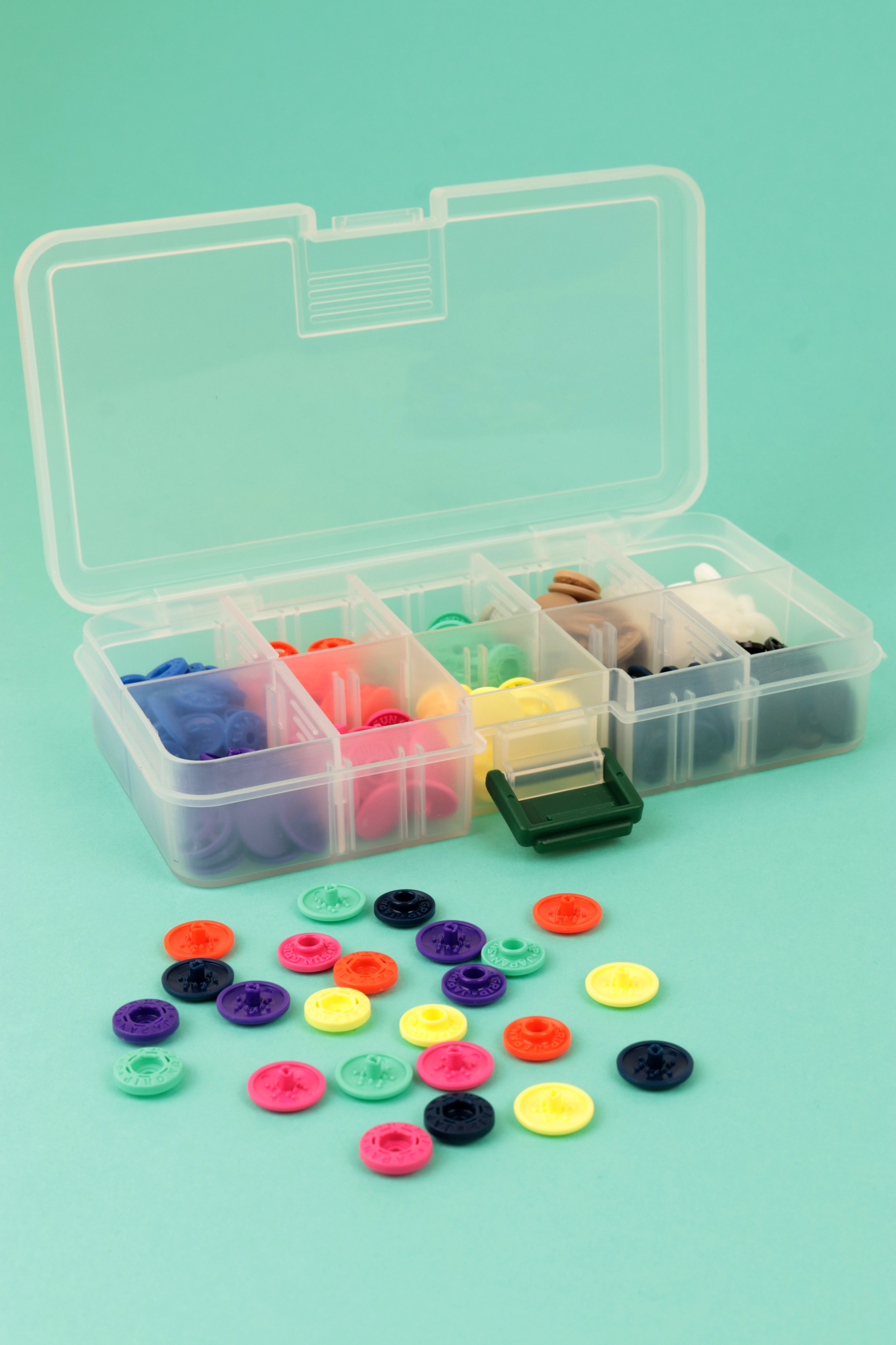 Pressions magiques - Boutons pressions sans pince Assortiment
