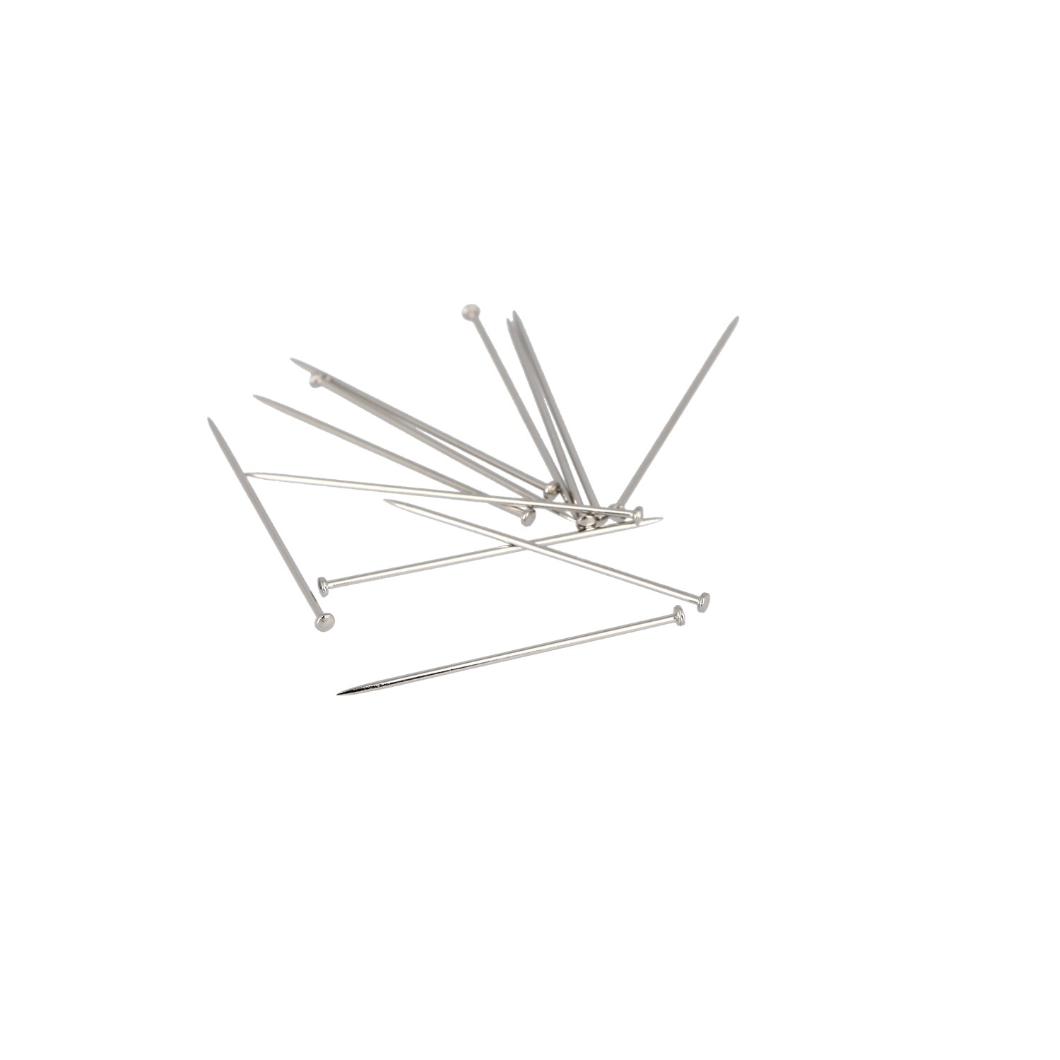 Box of 500 g of dressmaker super fine pins 30 mm - ø 0.50 mm