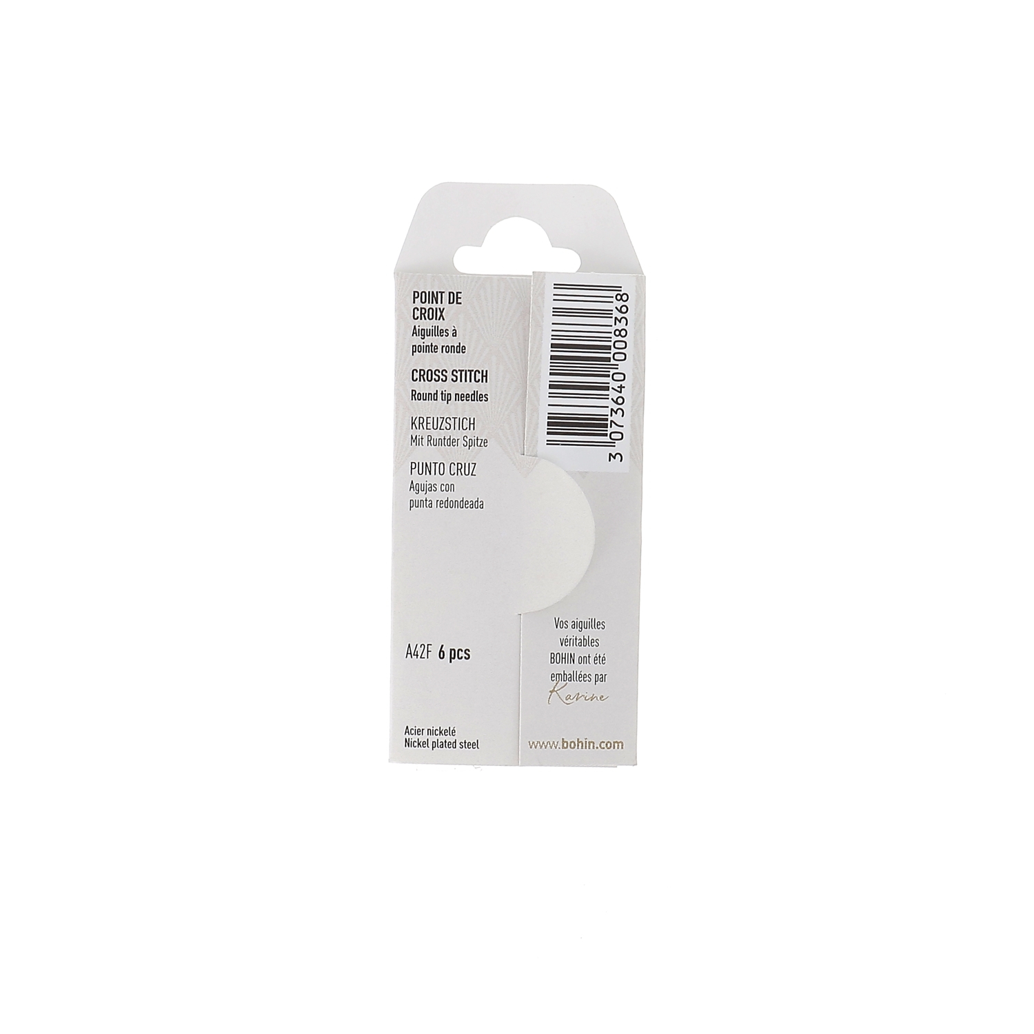 Tapestry needles without point A42F