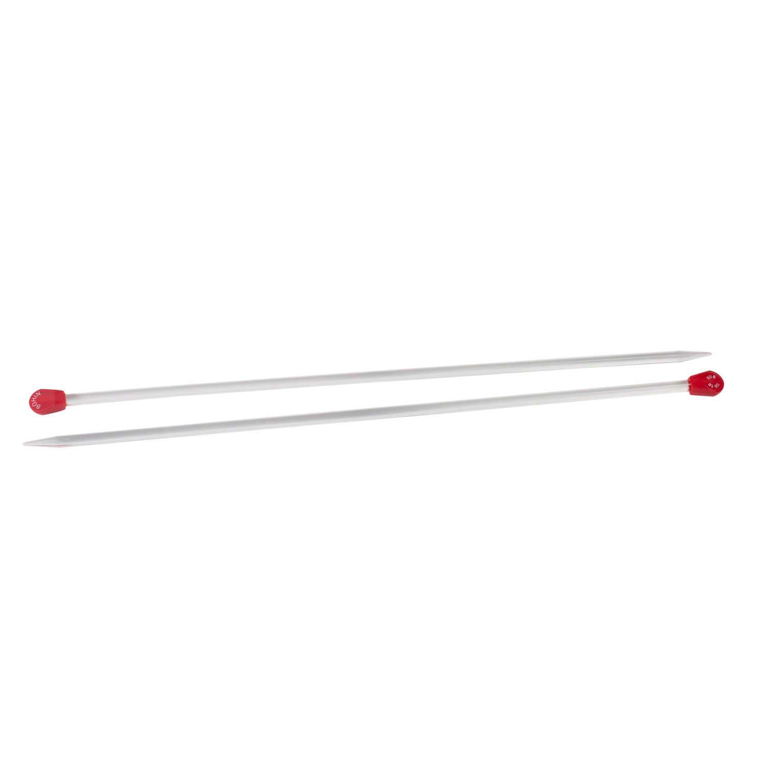 Aiguilles plastique tricot 35 cm
