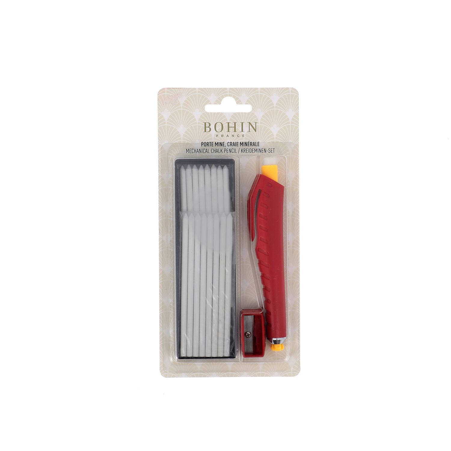 Mechanical chalk pencil + 16 leads