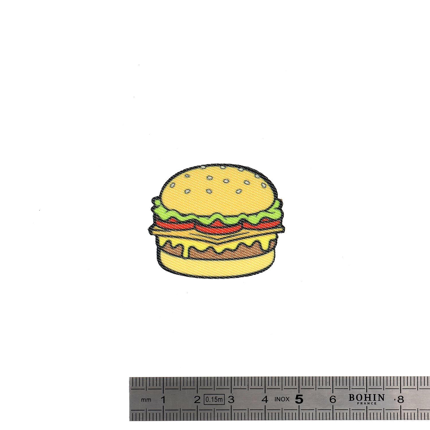 IRON-ON-PATCHES "MINIPATCHI" REFILL (x5)-BURGER