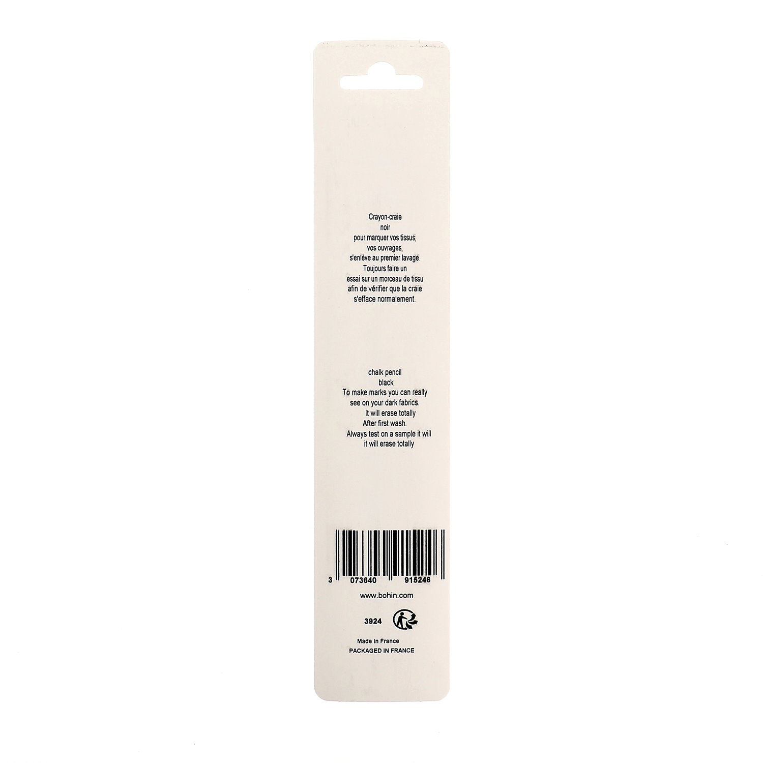 Chalk Marking Pencil – BOHIN x Audrey Jeanne  - BLACK - Blister