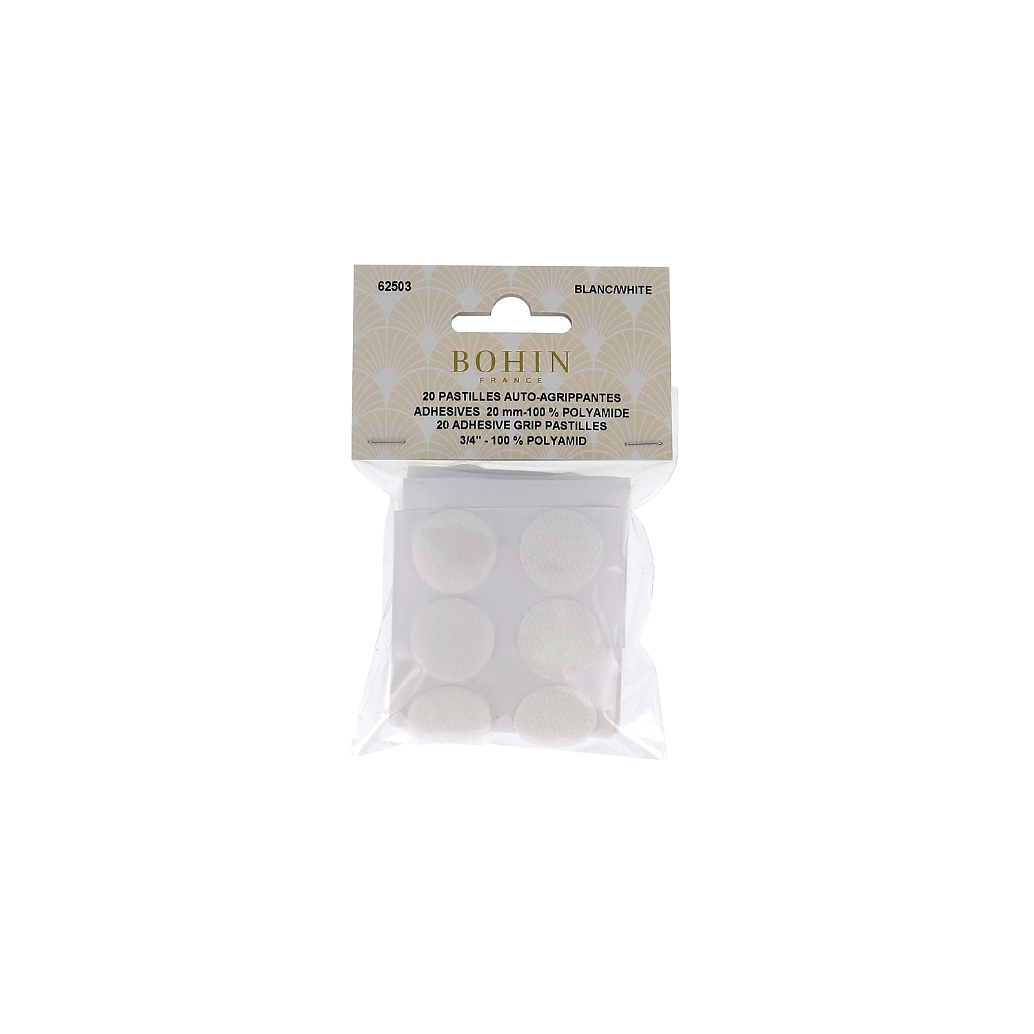 Pastilles auto-agrippantes
