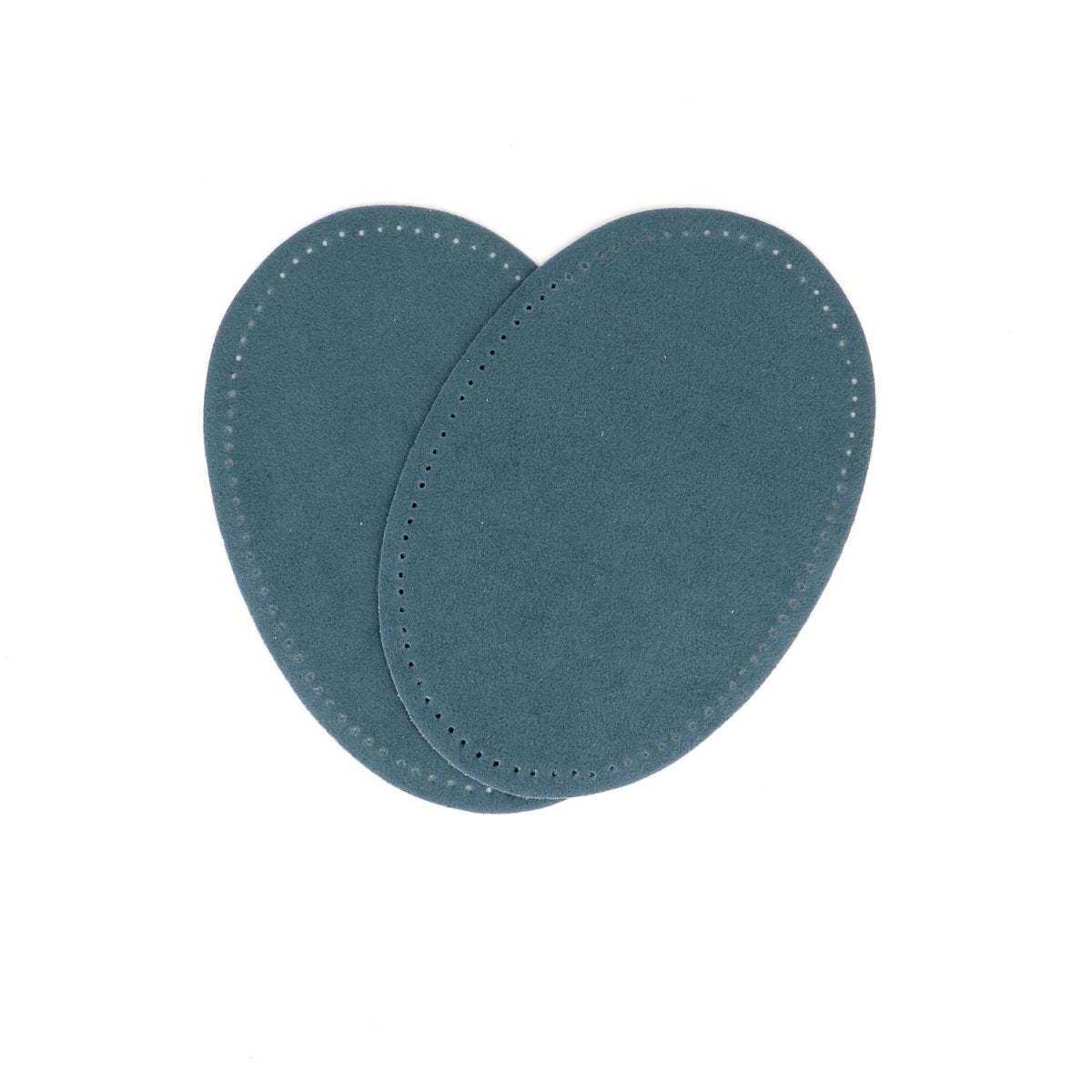 Suede iron on oval repair patches - 4" x 5 1/2"