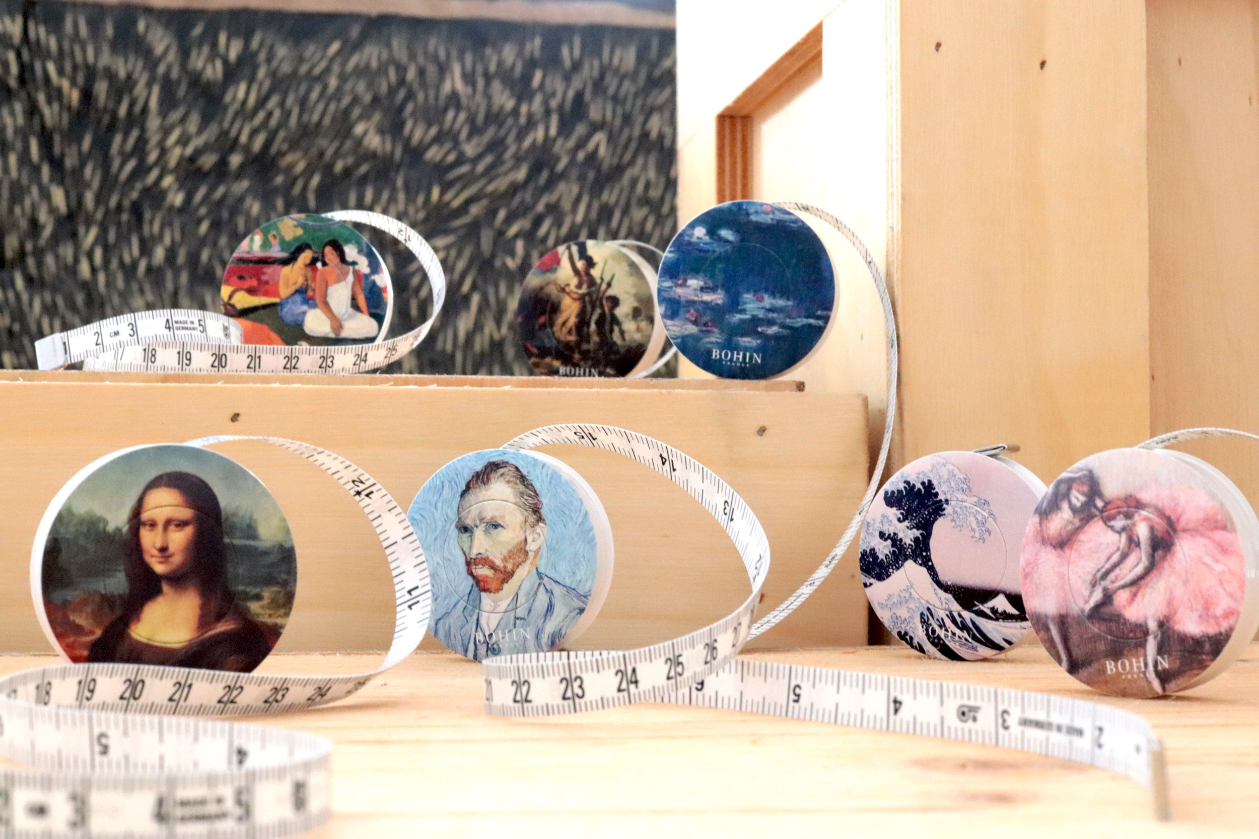 Automatic tape measure "The Great Masters"