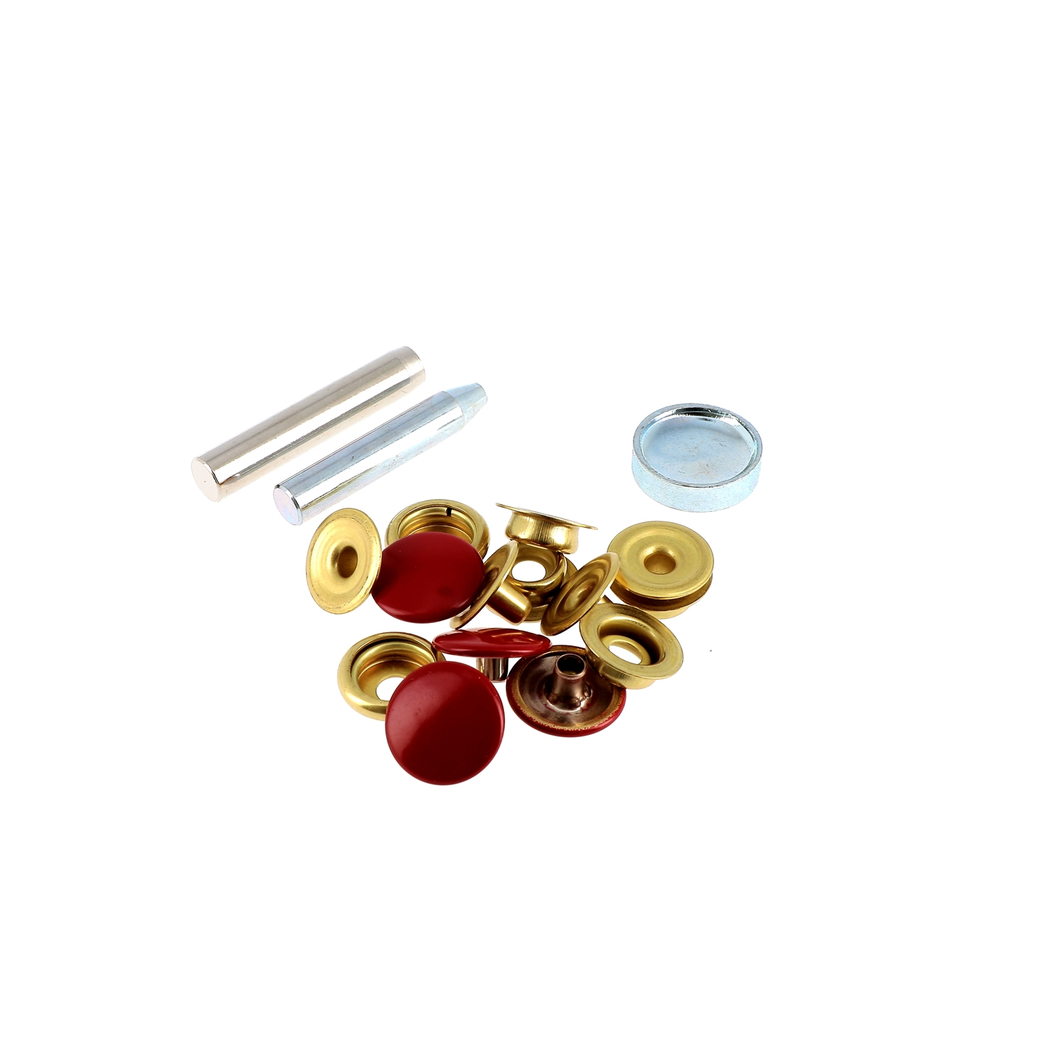 Non-sew fasteners for heavy fabrics