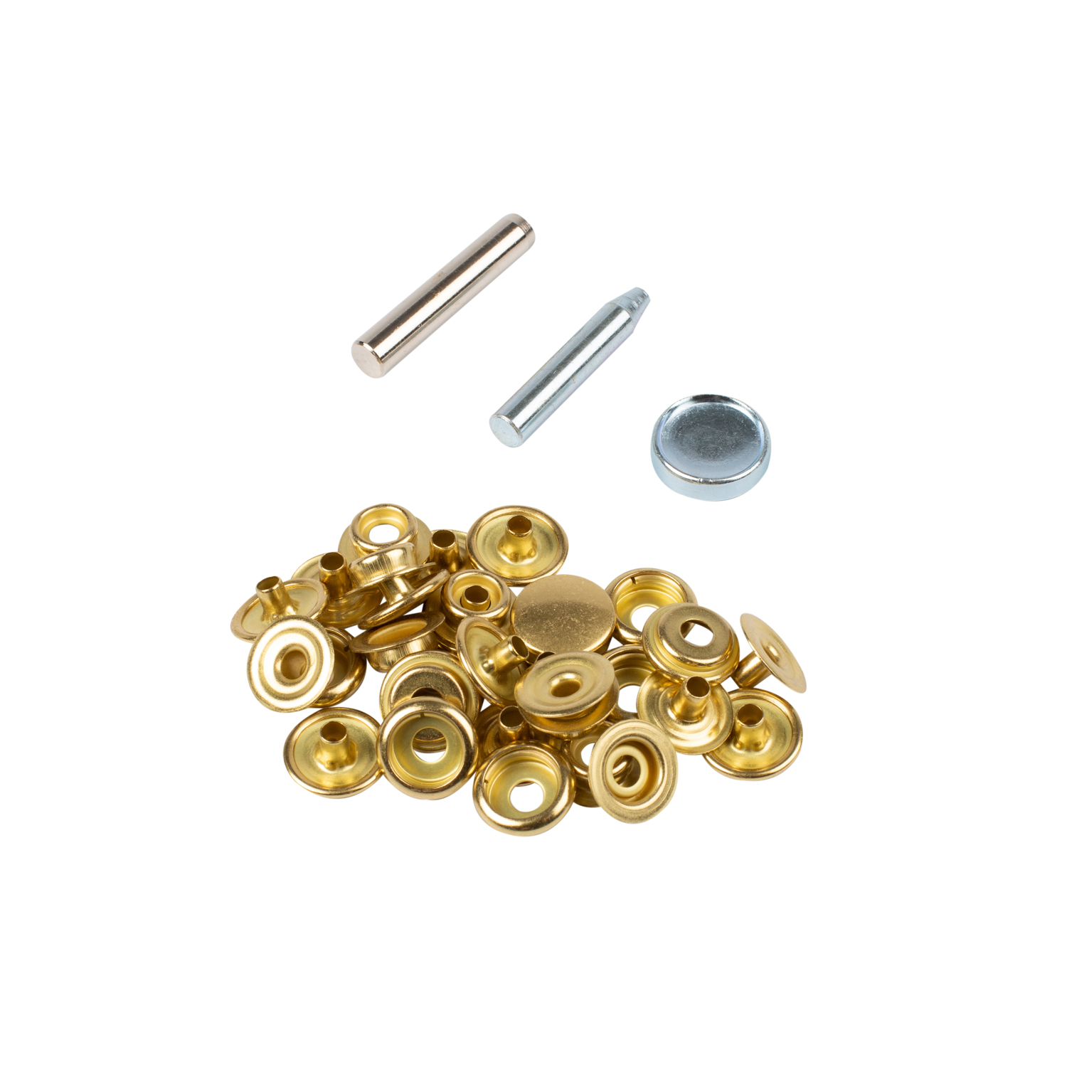 Non-sew fasteners for heavy fabrics