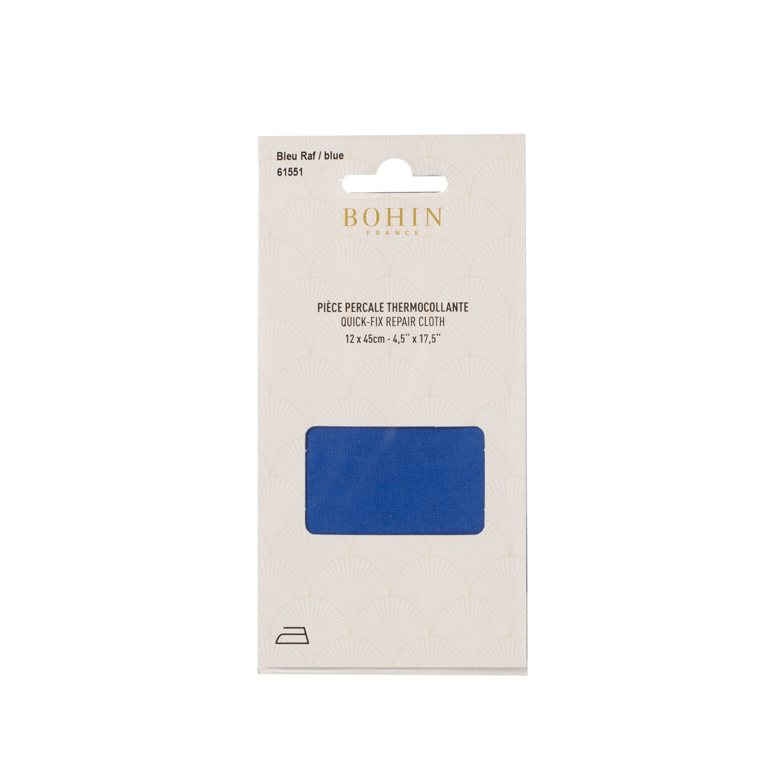 Percale thermocollante pour réparations