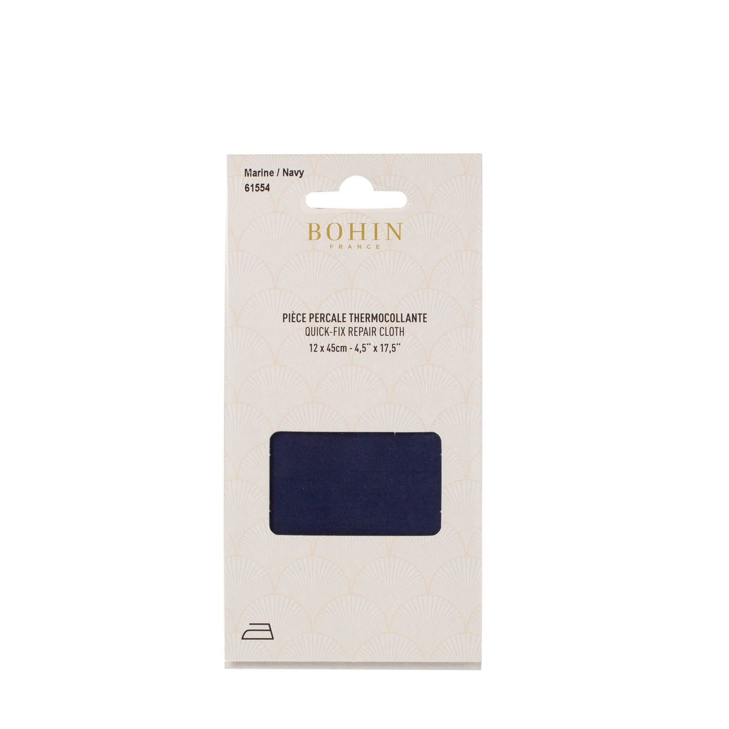 Percale thermocollante pour réparations