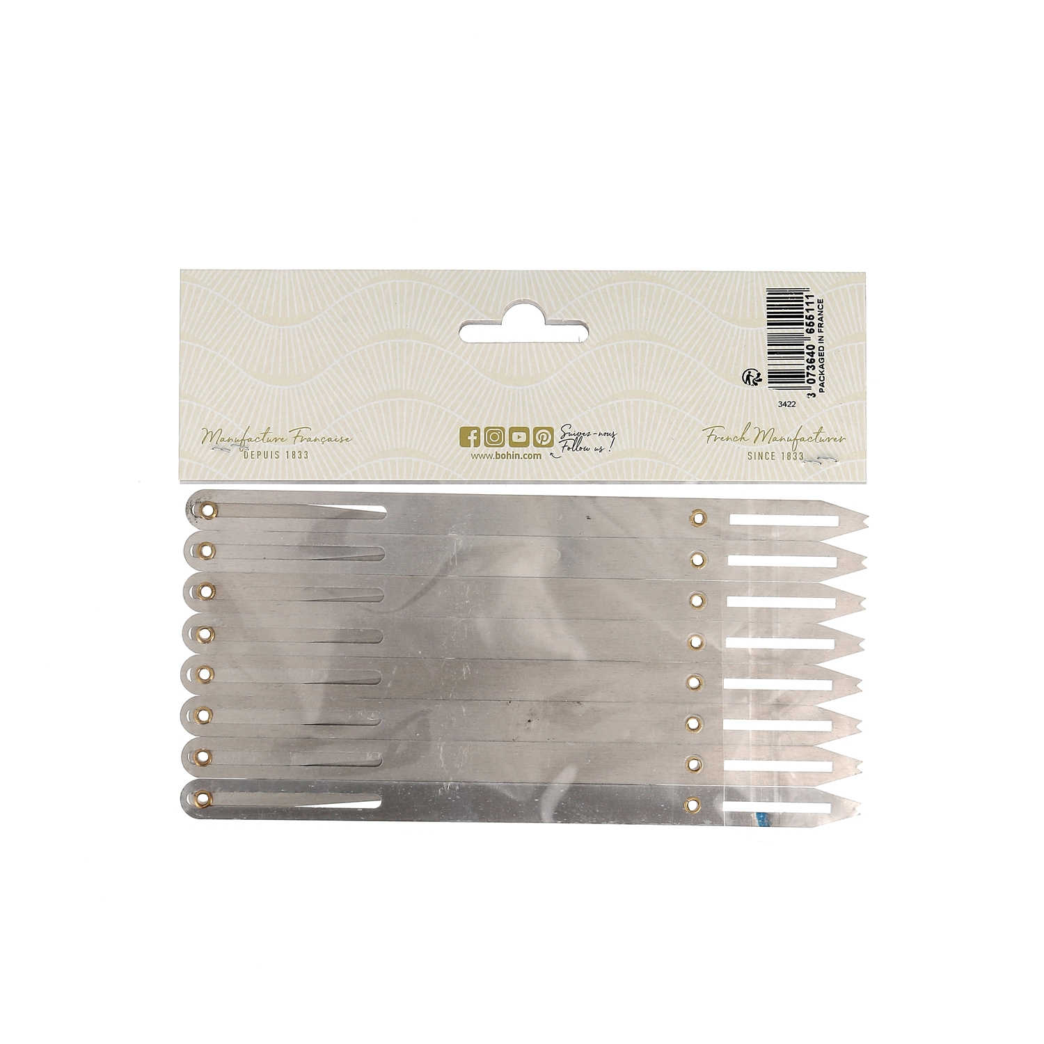 Jauge boutonnière extensible