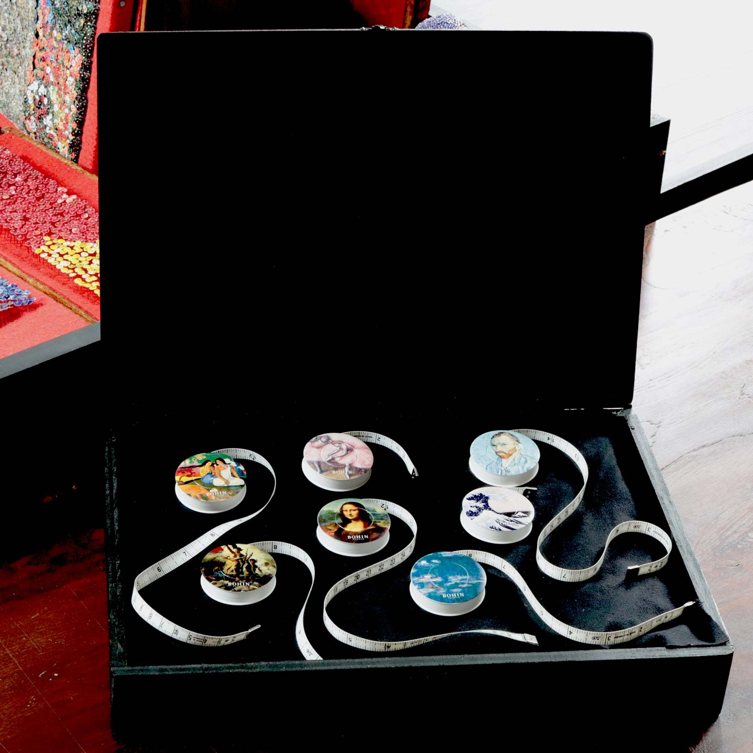Automatic tape measure "The Great Masters"