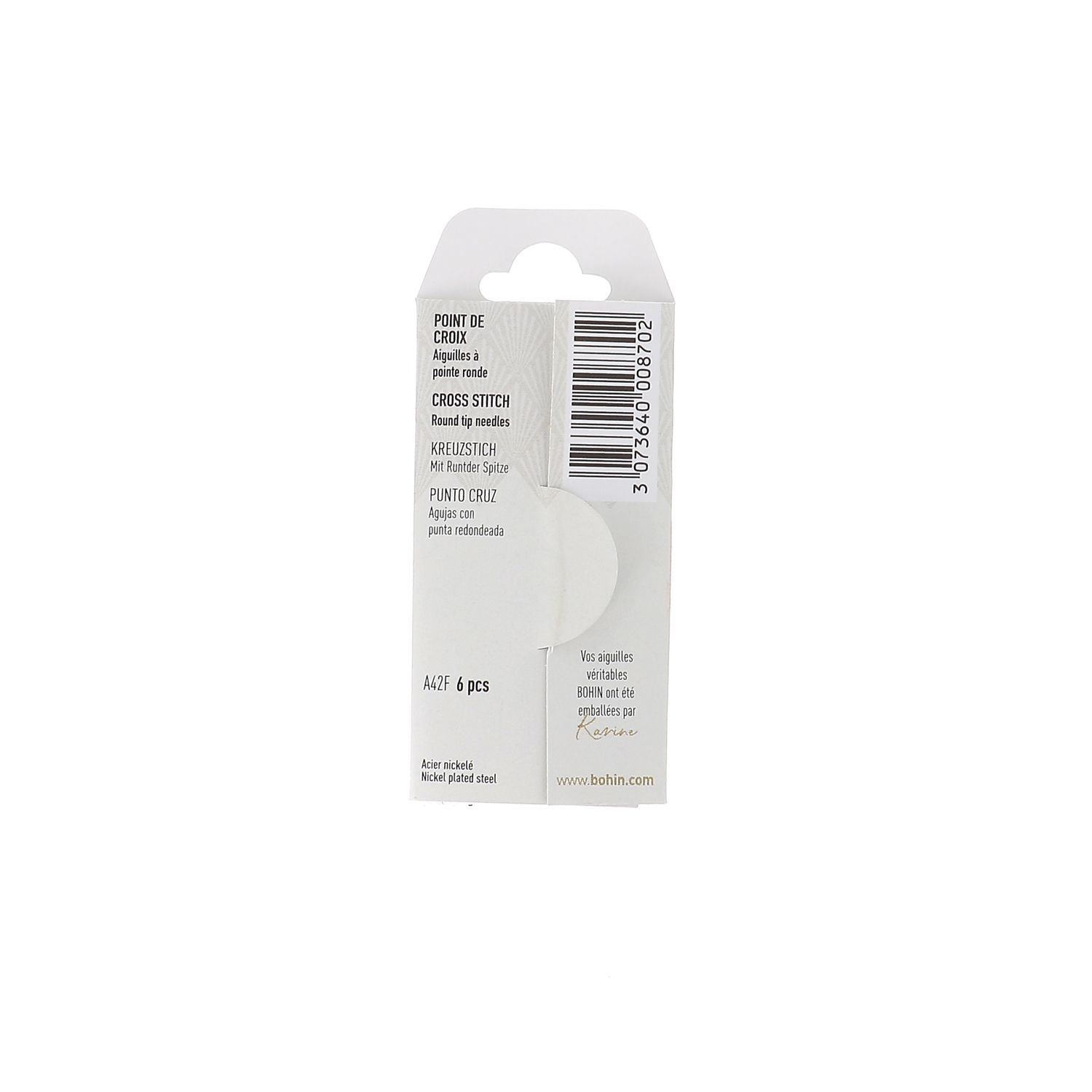 Tapestry needles without point A42F