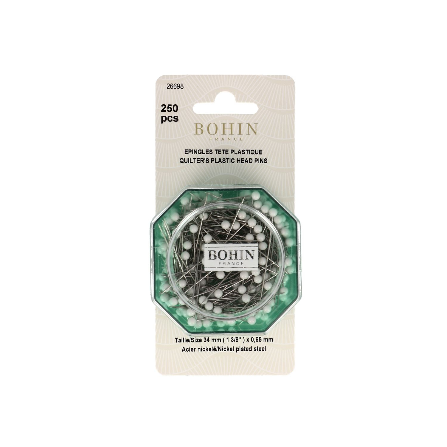Plastic head pins