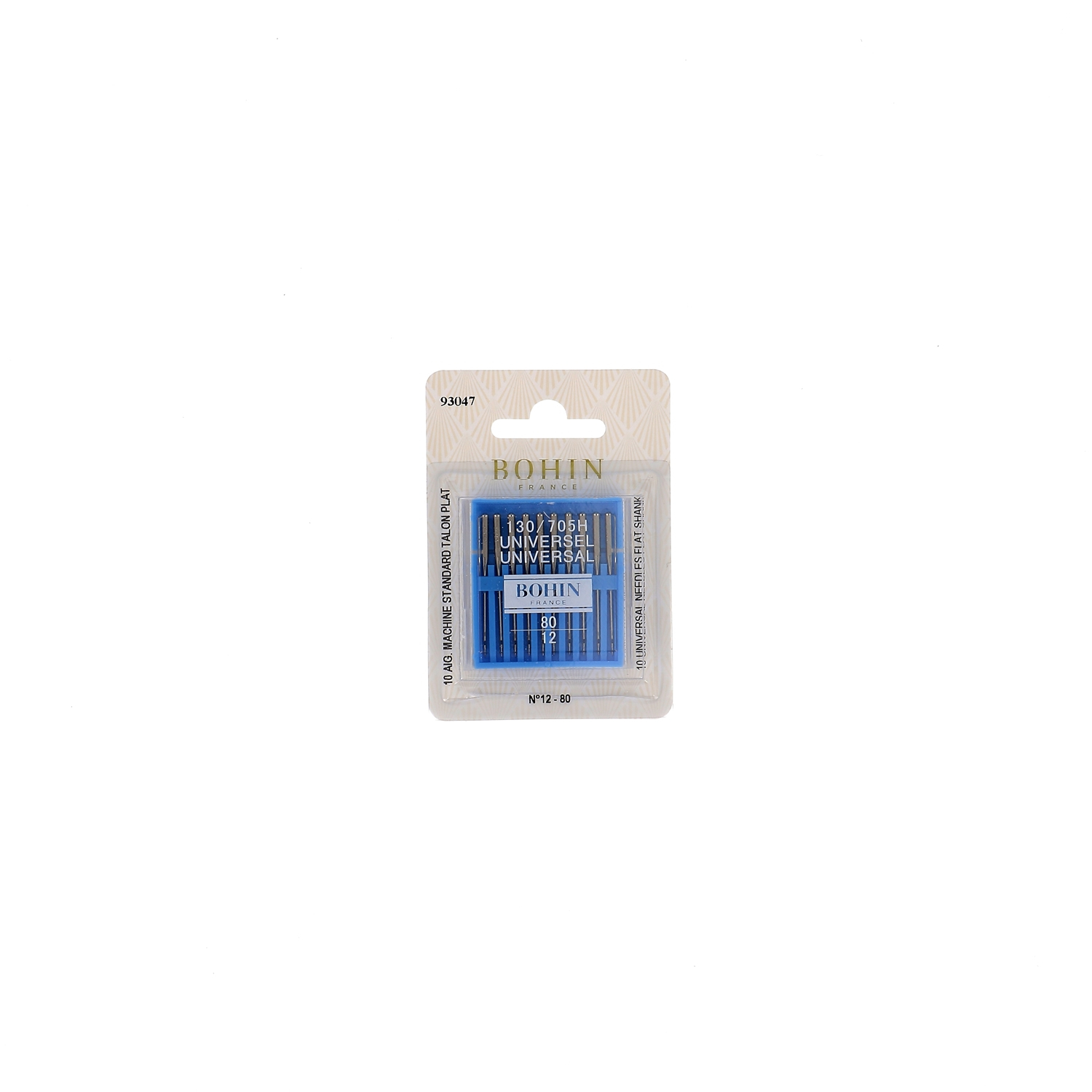 Aiguilles pour machine à talon plat