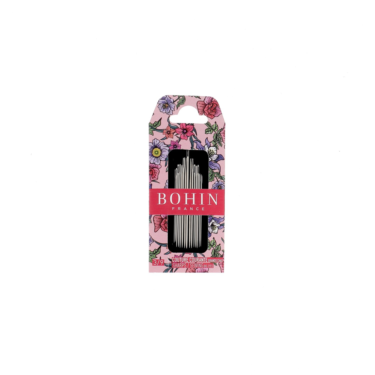Aiguilles à coudre longues A1F - Grand chas - 3/9 x15 - Collection Blossom