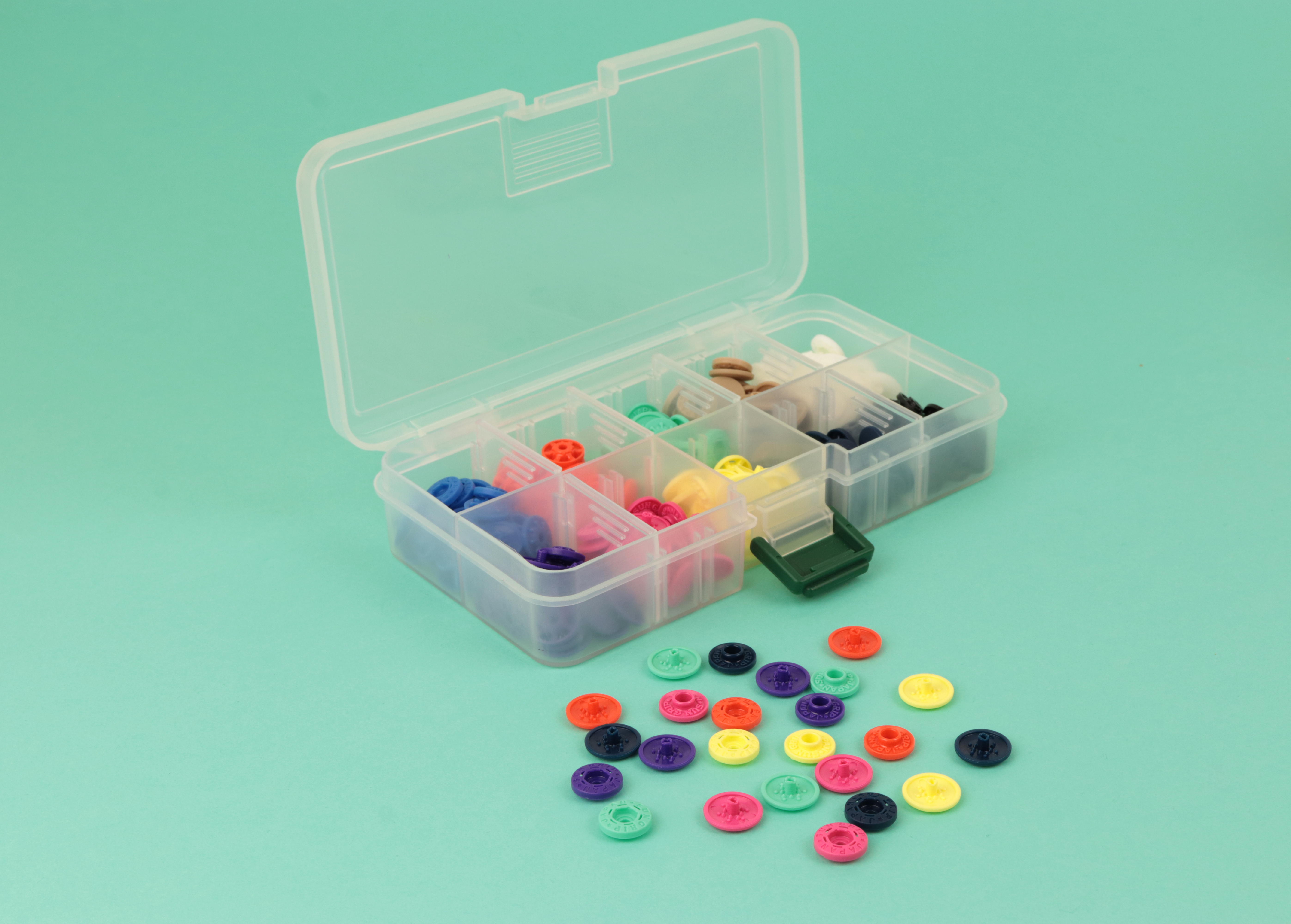 Pressions magiques - Boutons pressions sans pince Assortiment