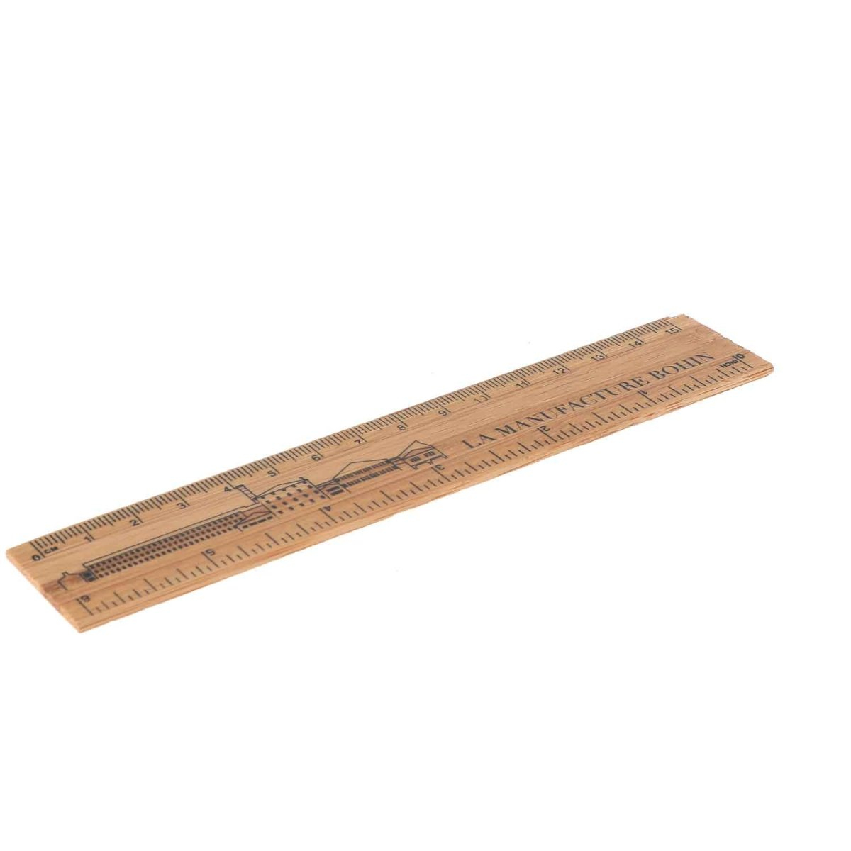 Wooden ruler "La Manufacture BOHIN"