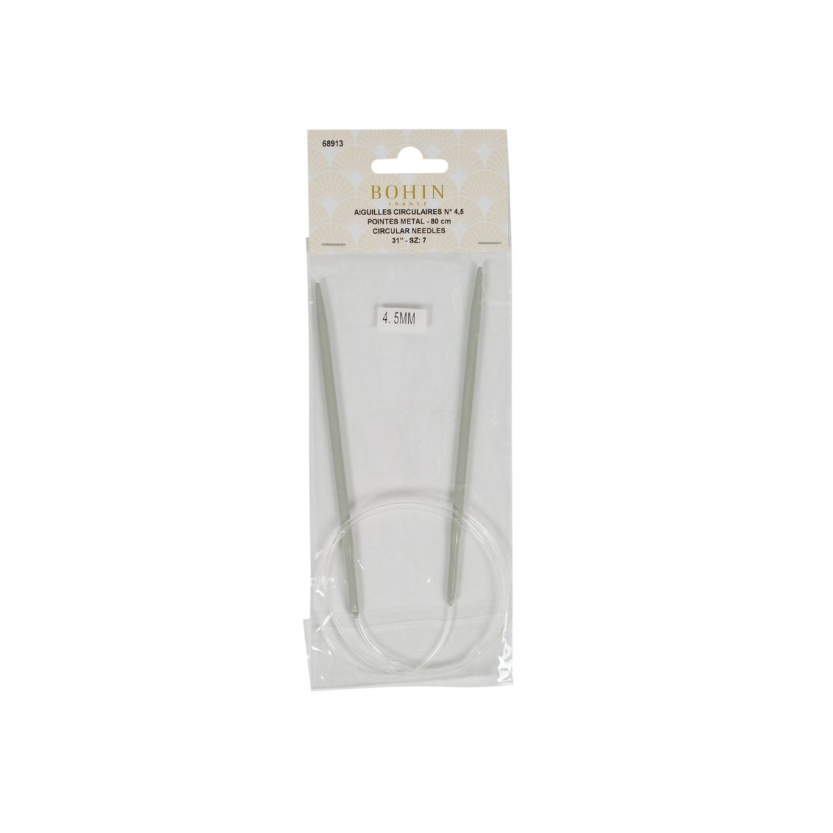 Circular knitting needle