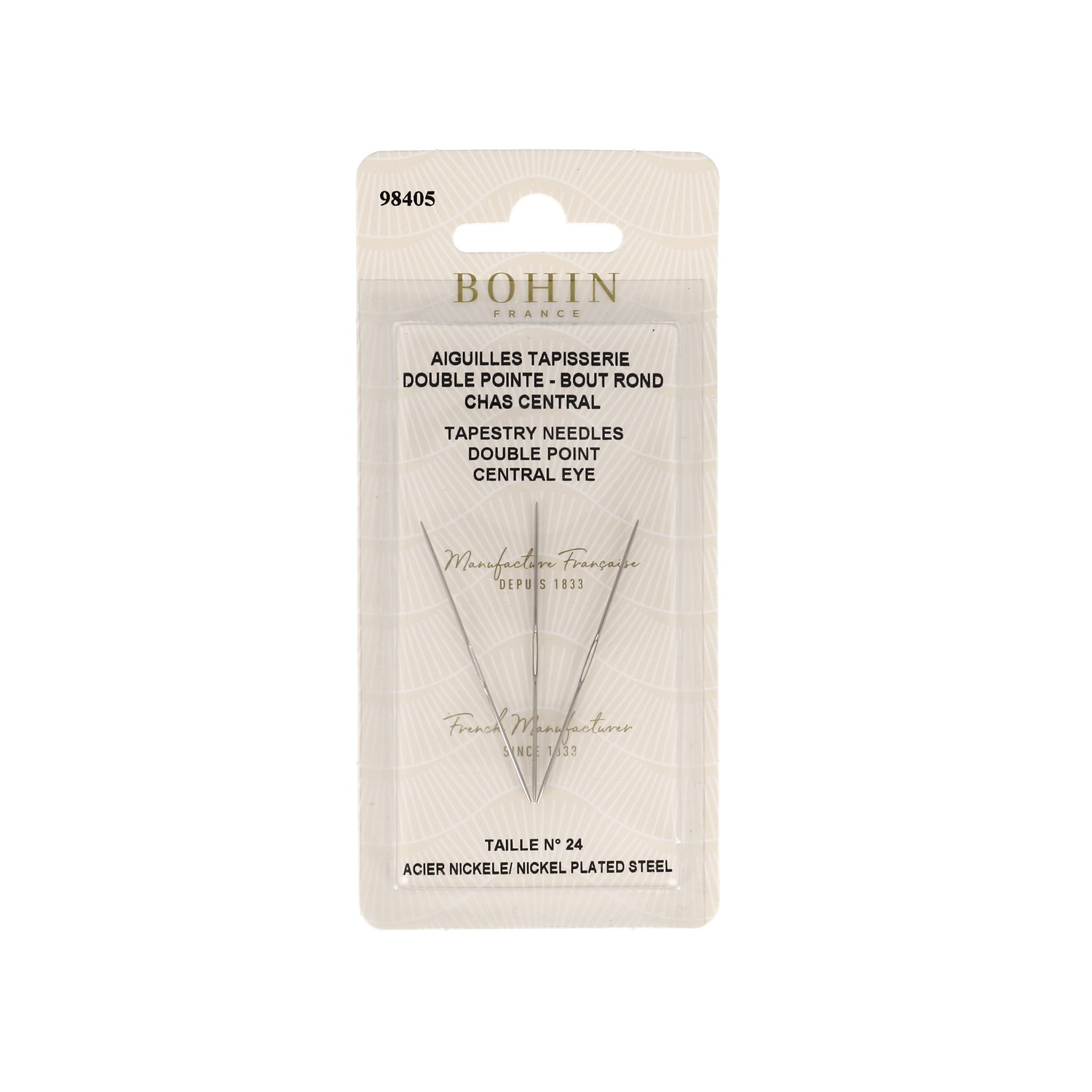 Tapestry needles without point A42F