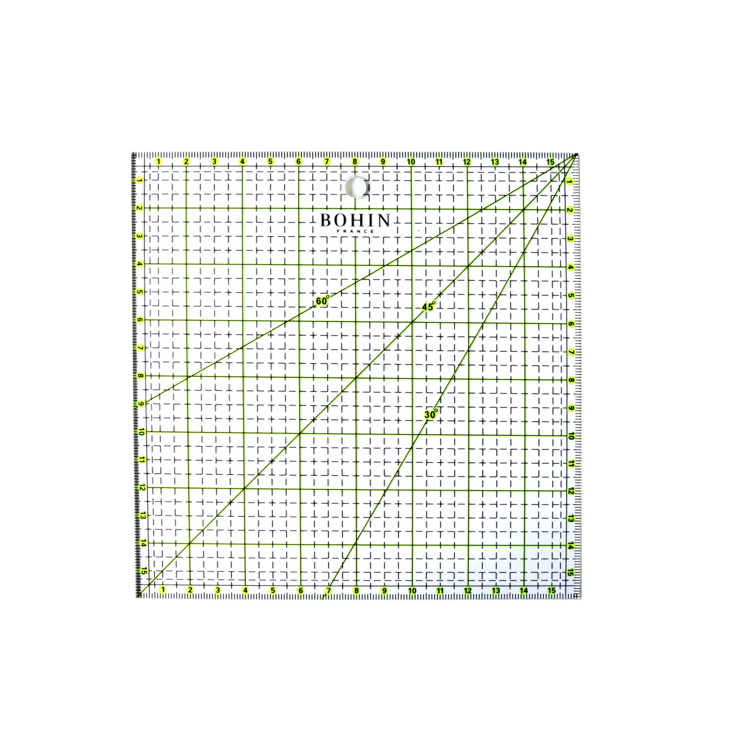Règle carrée pour le patchwork robuste