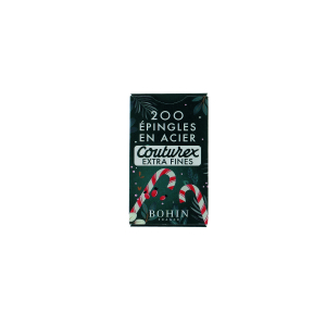 Épingles "Couturex" extra-fines - 200 pièces EC4 N°4 - 30 mm - ø 0,60 mm - Sucre d'orge