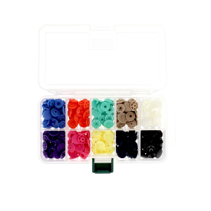 Pressions magiques - Boutons pressions sans pince Assortiment