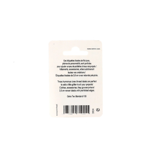 Étiquettes à coudre - Blister x 4
