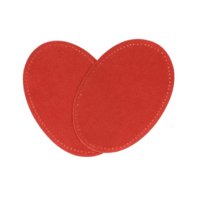 Suede iron on oval repair patches - 4" x 5 1/2"